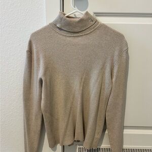 Polo Ralph Lauren Light Beige Turtleneck Sweater